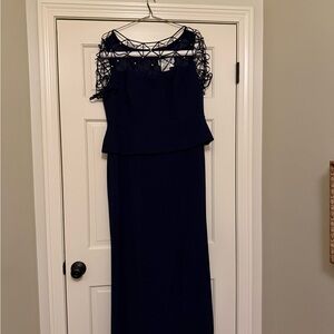 Elegant Navy Blue Women's Dress  THIS IS THE  DRESS THEY ARE STILL ASKING ME ABO